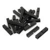 20Pcs IDC Box Header DC3-30P 30 Way 2.54mm JTAG Socket Connector Black view 1