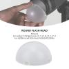 Diffuser Dome for Round Head Flash Diffusion Dome Soft and Bright Light Effect Unique Design Magnetic Adsorption Round Flash Head for Godox AK - R11 view 3