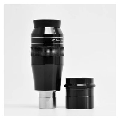 100 Degree 9mm Ultra Wide Angle Eyepiece Astronomical Telescope Accessories with 1.25 Inch and 2-inch Interfaces