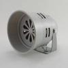 130dB Gray MS-290 Mini Plastic Industrial Alarm Sound Motor Siren 24VDC view 1