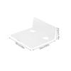 ifundom 3pcs Transparent Floating Wall Shelf for Monitors Cameras and Speakers Easy to Install Small Wall Mount Rack for Living Room Nursery and More view 2