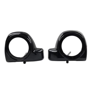 Bacar 6.5" Speaker Boxes Pods Lower Vented Fairing 2 Pcs for Harley Road Glide Special FLTRXS 2015-2018 ABS Unpainted Black