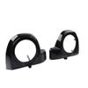 Bacar 6.5" Speaker Boxes Pods Lower Vented Fairing 2 Pcs for Harley Road Glide Special FLTRXS 2015-2018 ABS Unpainted Black view 2