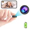BEEDMXU Mini Camera, HD Night Vision Home Nanny - Smallest WiFi Wireless Spy Camera with Motion Detection, App Control, Cloud Storage and SD Storage for Pet/Infant/Car Surveillance view 1