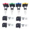 Aviation Connector, 4PCS 1000V AC 1500V DC Industrial Power Connector 630A High Power Aviation Cable Circular Connector for, Plugs view 1