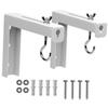 2pcs Ceiling Mount Brackets for Projector Screens Wall Mounted Hook Holders Construction for Secure Installation Ideal for Use view 1