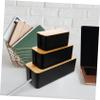 Angoily 3pcs Organizer Box with Lids Cord Organizer for Home Office Conceal Wires and view 3