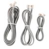 3pcs Landline Phone Extension Cord Kits 6 Pin RJ12 Head Cables Flexible Phone Jack Cords for Home or Office Use view 1