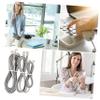 3pcs Landline Phone Extension Cord Kits 6 Pin RJ12 Head Cables Flexible Phone Jack Cords for Home or Office Use view 4