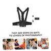 Adjustable Camera Chest Strap Portable Sports Camera Harness for Action Cameras Comfortable and Secure Camera Chest Mount for Outdoor Adventures Camera Accessories view 3
