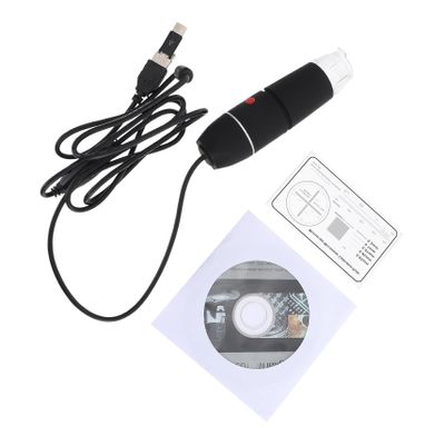 KONTONTY Handheld Digital Microscope USB High-Definition Magnifying Tool for Professionals Compatible Computers and Smartphones