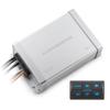 Marine Bluetooth Amplifier car Audio System Waterproof Multi-Function Remote Class D Amp ATV UTV Amp 4 Channel Output (Silvery) view 1