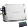 Marine Bluetooth Amplifier car Audio System Waterproof Multi-Function Remote Class D Amp ATV UTV Amp 4 Channel Output (Silvery) view 2