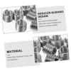 10pcs 3/8 to 1/4 Tripod Adapter Screws for DSLR Camera Accessories Microphone Stand Mount Adapter Quick Release Plate Connector for Tripods and Monopods view 4