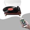 Belt Drive Turntable with Wireless Connectivity, Built-in Phono Pre-amp, USB Digital Output Vinyl Stereo Record Player, 33 or 45 RPM view 3