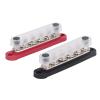 FTVOGUE Power Distribution Terminal Block 150A 48V, Busbar with Cover for Auto Marine Car Pickup Trailer RV BoatAccessories & Supplies view 1