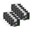 11 Pack 12mm Heat Shrink Tube Label Tape Compatible with Label Makers(11PK Black on White) view 1