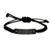 Amateur Radio Enthusiasts, Unite! Funny Quote Rope Bracelet, Ideal Gifts for Birthday, Men, Women, Friends, Coworkers, Family view 1