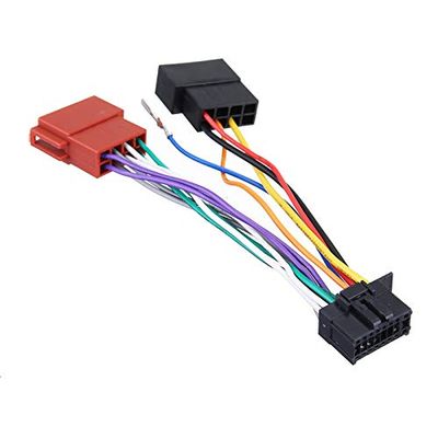 16 Pin Car CD Tail Line Stereo Radio Player ISO Wiring Harness Connector for Audio Cable for Pioneer 2003-on