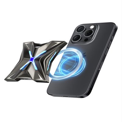 MOVE SPEED Magnetic 4TB Portable External SSD - 2000MB/s USB-C 3.2x2, PS5/PC/Smartphone Compatible Portable Drive, Compact Durable Storage for Gamers & Creators