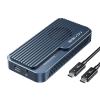 ACASIS 80Gbps M.2 NVMe SSD Enclosure, with Cooling Fan, Compatible with Thunderbolt5/USB4 V2.0, Back Compatible with Thunderbolt4/USB4 V1.0, USB3.2/3.1/3.0 (TB501 Pro)(Phantom Gray)