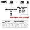 XZCZSXBS Pneumatic Residual Pressure Relief Valve VHS20-01A VHS20-02A VHS30-02A VHS30-03A VHS40-03A VHS40-04A(VHS20-01A) view 3
