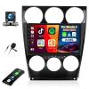 2G+64G Car Radio for Mazda 6 2004-2014 with Wireless Carplay Android Auto,9 inch Touchscreen Mazda 6 Car Stereo Radio Support Mirror Link WiFi/GPS Navigation Bluetooth FM RDS EQ SWC AHD Backup Camrea view 1