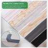 XAWSOP Self Adhesive Cord Hider Floor Wall Strip, Rollable PVC Cables Management Kit for Protect Cords Wires Prevent Power Lines Trip, Soft Cable Raceway Concealer Molding,B-W 55mm - 5M/16.4FT view 3