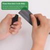 XAWSOP Self Adhesive Cord Hider Floor Wall Strip, Rollable PVC Cables Management Kit for Protect Cords Wires Prevent Power Lines Trip, Soft Cable Raceway Concealer Molding,B-W 55mm - 5M/16.4FT view 4