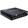 D3LX0Z1 8K HDMI Matrix 4X2 Video Distributor Switch 4K 120Hz HDR HDCP2.3 HDMI Splitter 4 in 2 Out for PS4 Camera DVD PC to TV Monitor(with EU Plug) view 2