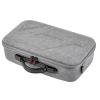 XBERSTAR Drone Case for DJI Flip Carrying Case Hard Shell Storage Bag Portable Travel Bag with Strap, Gray, Drone Carrying Case view 4
