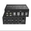 Y0S3QZ1 4 Port HDMI KVM Switch 4X2 Dual Monitor 4K@60Hz Extended Display DP USB KVM Switch 4 in 2 Out for 4 PC Share Keyboard Mouse(ZY-AH42D,US Power Plug) view 1