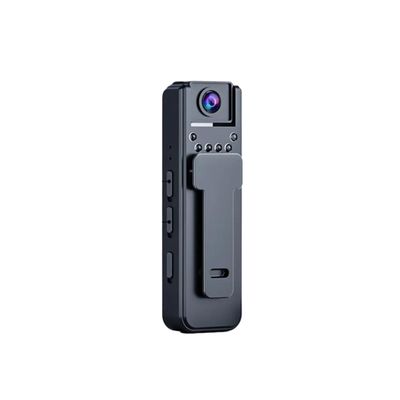 Waillynice 1080P HD Mini Camera with Infrared Night Vision, 180 Rotating Lens, 128G Support, Portable BodyCam for Police, Outdoor Sports & Bike Recording (Only F9(Black))