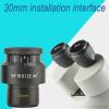 Microscope Eyepiece with 22mm Field of View, 30mm Mounting Interface, High Eye Spot, Diopter Adjustment, KP WF10X A, 2Pcs view 2