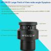 Microscope Eyepiece with 22mm Field of View, 30mm Mounting Interface, High Eye Spot, Diopter Adjustment, KP WF10X A, 2Pcs view 3
