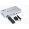1080p 4K 60hz 6x1 HDMI Multiviewer 2 3 4 5 6 Screen Divider 6x1 Quad Multi-viewer Seamless Switch PIP Zoom in Out 180 Rotate(with EU Plug) view 2
