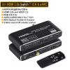 5MNG0Y8 2x1HDMI Switch eARC Audio Extractor with ARC Optical Toslink HDMI 2.0 Switch 4K 60Hz HDMI Switcher Remote for TV PS4(EU Plug) view 2