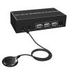 Y0S3QZ1 HDMI DP KVM 2x2 Switch 4K 60Hz HDMI DP 2-in-1 Dual Display Expansion Display USB KVM Switch(Package 2,UK Power adpter) view 3