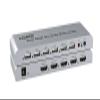 5MNG0Y8 KVM HDMI 4X1 Quad Multi Viewer Switch 4 in 1 Out Vedio Processor Screen Multiviewer Seamless 1080P Supports USB Keyboard Mouse(EU Plug) view 1