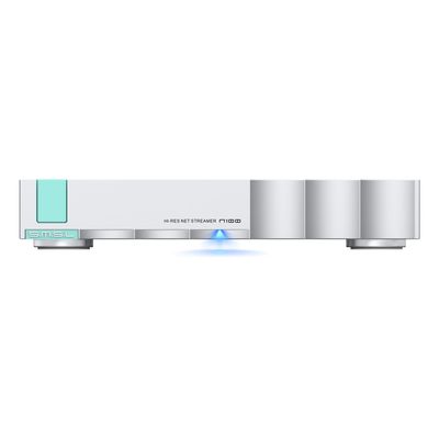 SMSL N100 Net Streamer Player Supports Tidal QOBUZ/Airplay/DLNA/ROON Connect CD Drives for Playing CD USB2.0 x2/USB3.0/LAN/WiFi InputCoaxial/Optical/USB/EBU/AES Output Connect MQA Decoder