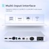 SMSL N100 Net Streamer Player Supports Tidal QOBUZ/Airplay/DLNA/ROON Connect CD Drives for Playing CD USB2.0 x2/USB3.0/LAN/WiFi InputCoaxial/Optical/USB/EBU/AES Output Connect MQA Decoder view 3