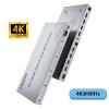 5MNG0Y8 4x4 HDMI Seamless Switching Matrix with Audio Extractor 4K@30Hz HDR 18Gbps Splitter 4 in 4 OutSupport HDCP1.4 EDID RS232(4K 60Hz HDMI 2.0,EU Power Plug) view 2