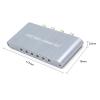 5MNG0Y8 SDI 4x1 Quad Multiviewer Switcher Simultaneously 1080P 60Hz HDMI Quad Screen Multiviewer Switch Seamless Wall-mountable(EU Power Adapter) view 4