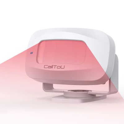 CallToU Wireless Motion Sensor Alarm for Seniors Indoor Motion Detector for Dementia Caregiver Alarm & Fall Prevention System 33FT Motion Detector RangeNeed to Be Paired with Receiver to Work
