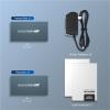 5MNG0Y8 ZY-DT236 IP HDMI Extender 200m Over UTP/STP CAT5 CAT5e CAT6 Extender HDMI with IR LAN Network RJ45 HDMI Extender Ethernet(One TX,US Power Plug) view 2