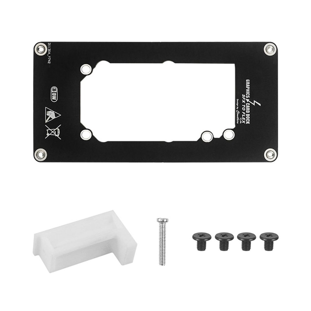 Adapter Frame Bracket for 1U to Conversion Adapter for TH3P4G3 Thunderboltcompatible GPU Dock Easy Precise Positioning