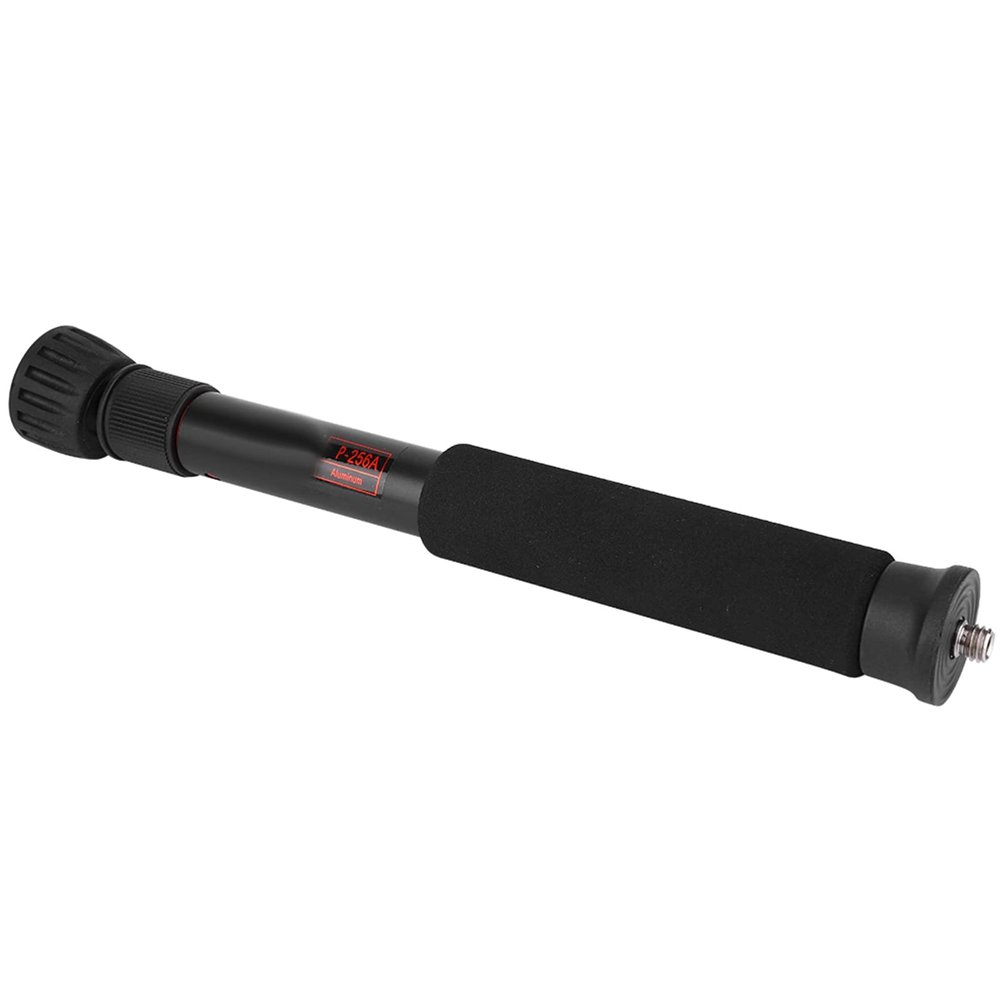 ACAGALA Mini Portable Adjustable Height Monopod Selfie Stick Mount Support Rod for SLR Camera (P-256A)