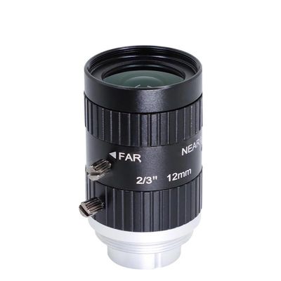 12mm Lens C-Mount Camera 10 megapixel 2/3 inch Sensor Size Machine Vision F2.8 Suitable for Industrial Cameras