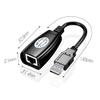 SECFOU USB Hub Ethernet Extender Network Cable Extender USB Extension Adapter view 2