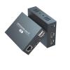 5MNG0Y8 HDMI KVM Extender Over IP RJ45 Ethernet Network KVM Extender USB HDMI 200M Over UTP/STP KVM Extender CAT5 CAT6(One TX,UK Power Plug) view 1